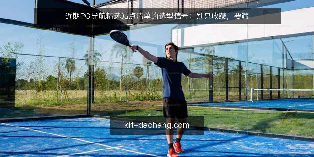 近期PG导航精选站点清单的选型信号：别只收藏，要筛 — 判断收藏夹的时效性 配图