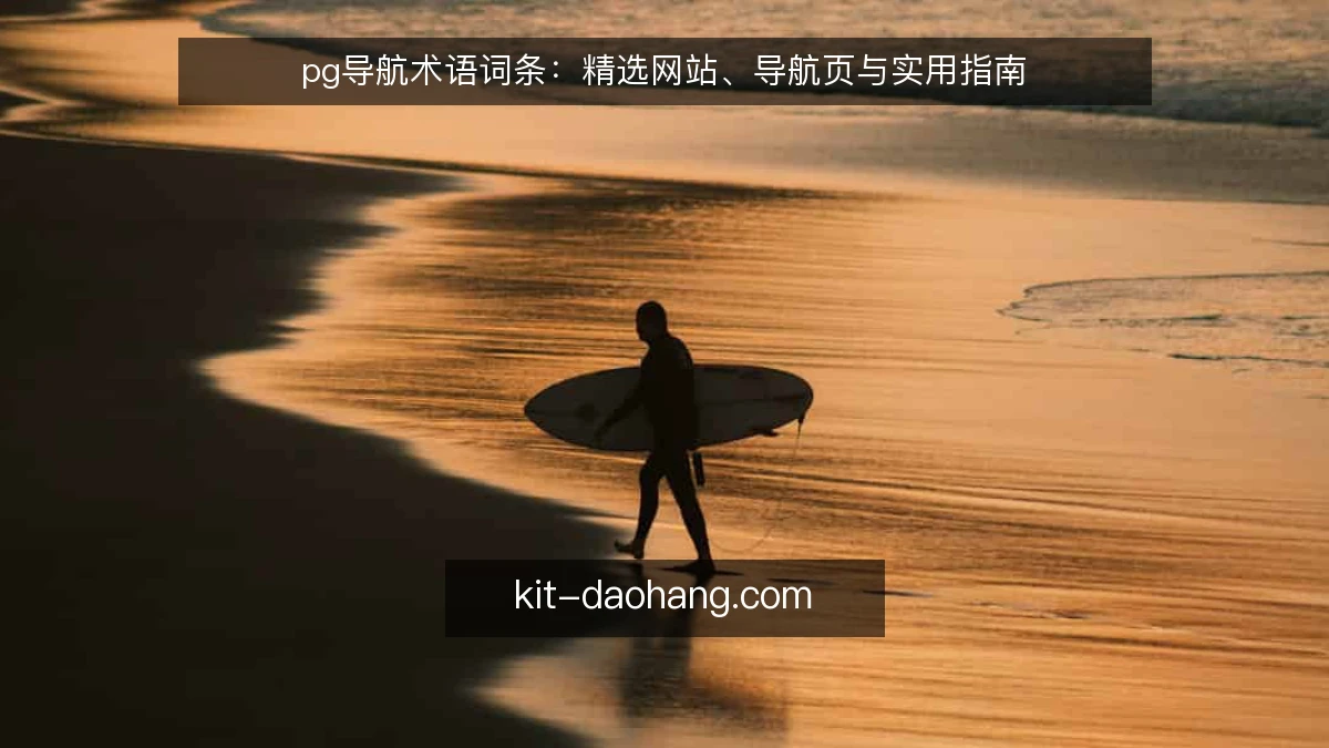 pg导航术语词条：精选网站、导航页与实用指南