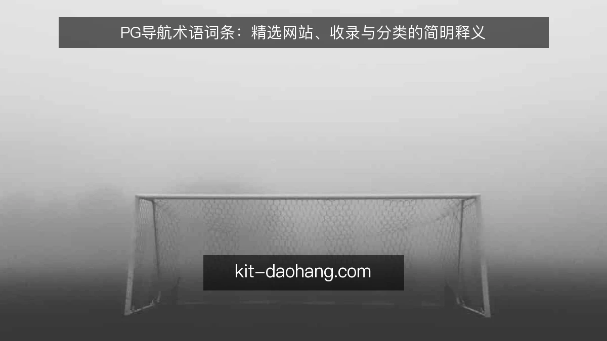 PG导航术语词条：精选网站、收录与分类的简明释义
